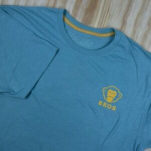 Howler Brothers T-Shirt Gorilla Blue Men's 2XL Graphic Short Sleeve